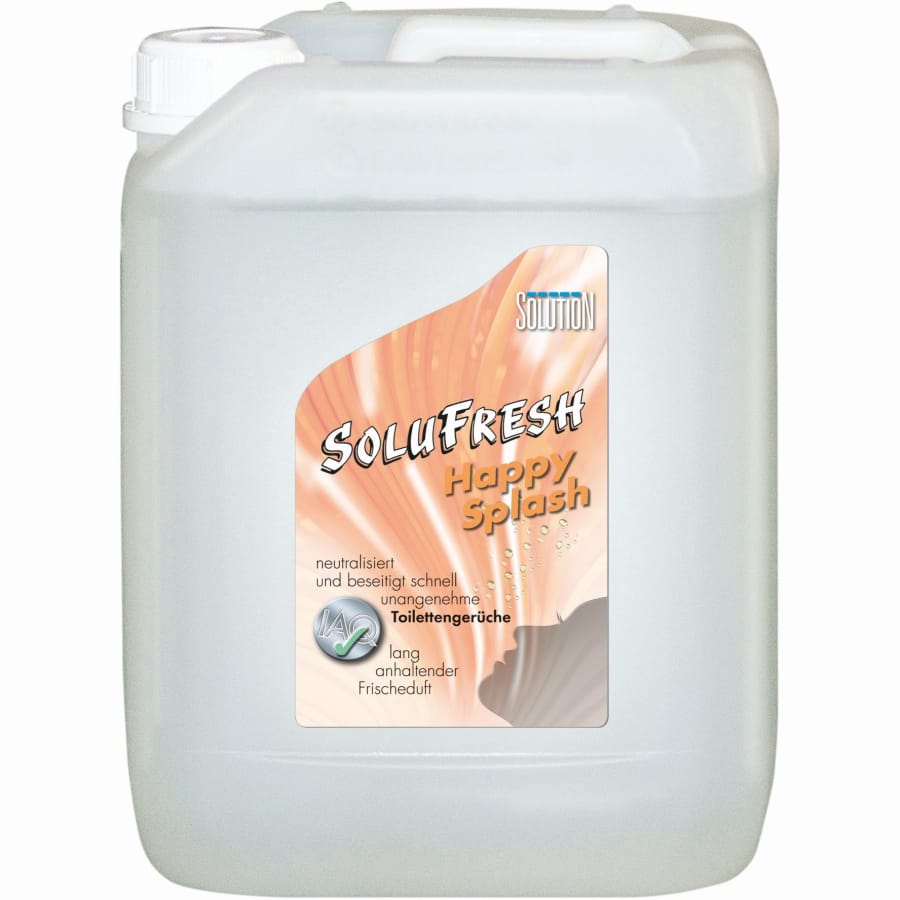 SOLUFRESH Toilette Geruchsneutralisator Happy Splash 5 Liter Kanister