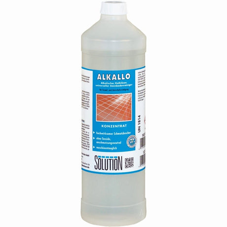 Solution Alkallo Steingrundreiniger universell alkalischer Kalklöser Inhalt: 1 Liter Flasche