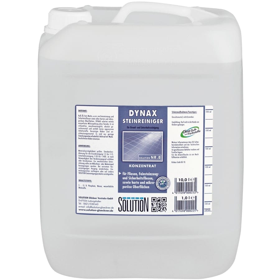 Solution Dynax No.8 Feinsteinzeugreiniger S 10 l - Kanister