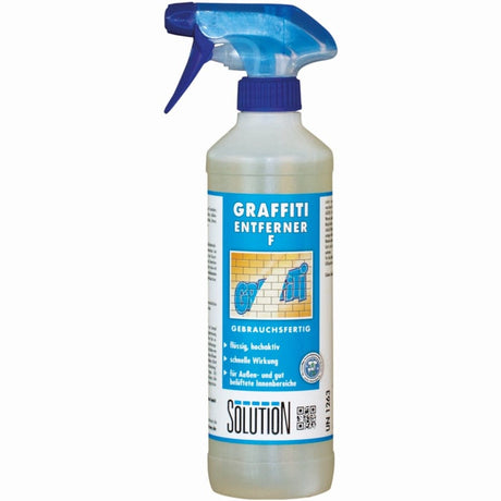 Solution Graffitientferner F für Stein-/Betonflächen