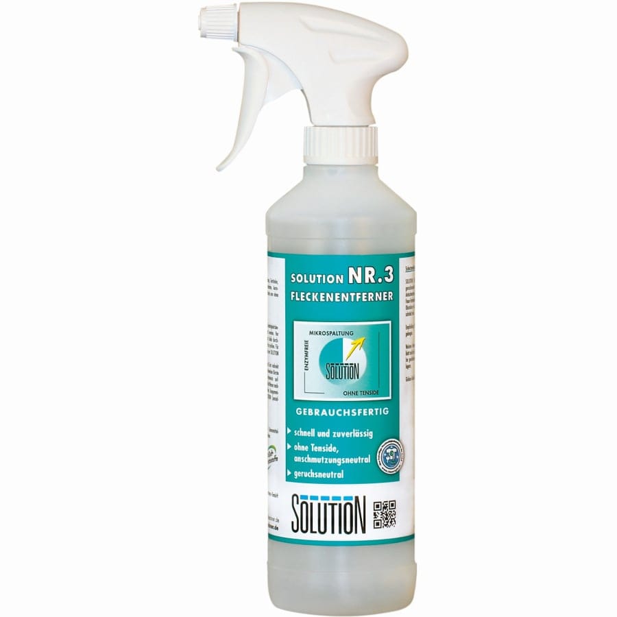 Solution Nr. 3 Fleckenentferner 500 ml - Flasche