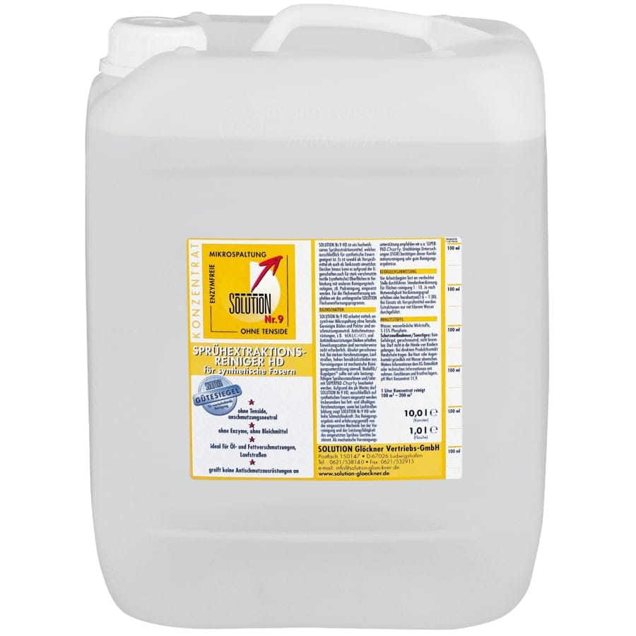 Solution Nr. 9 Sprühextraktionsmittel Konzentrat 10 l - Kanister