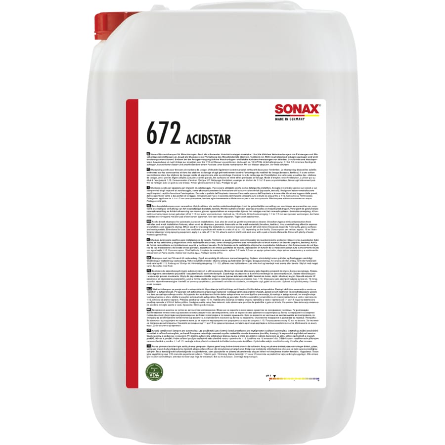 SONAX ACIDSTAR Bürstenshampoo 25 Liter Kanister
