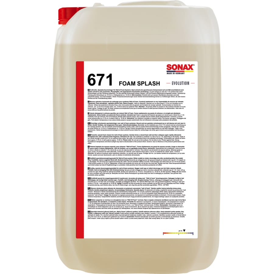 SONAX Autoshampoo Foam Splash EVOLUTION 25 Liter Kanister