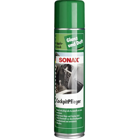 SONAX Cockpitreiniger, frischer Duft – 400 ml - Sprühdose Apple Fresh