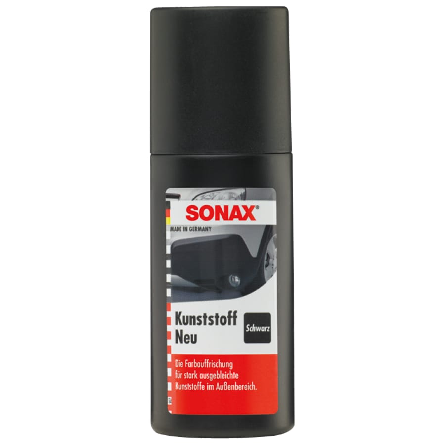 SONAX Farbauffrischung Kunststoff Neu schwarz
