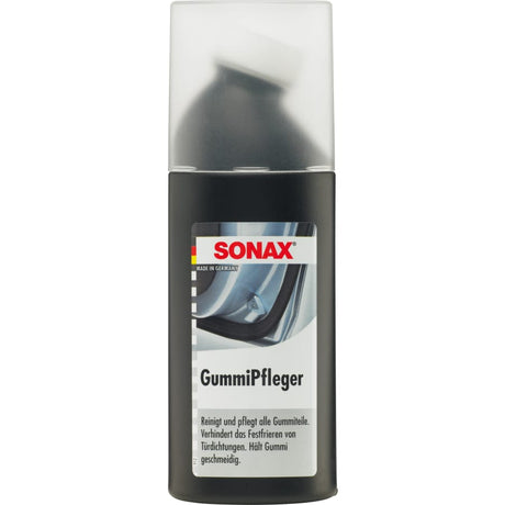 SONAX Gummipfleger 100 ml Flasche mit Schwammapplikator