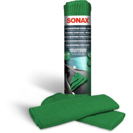 SONAX Microfaser-Tücher Scheibe+Innen