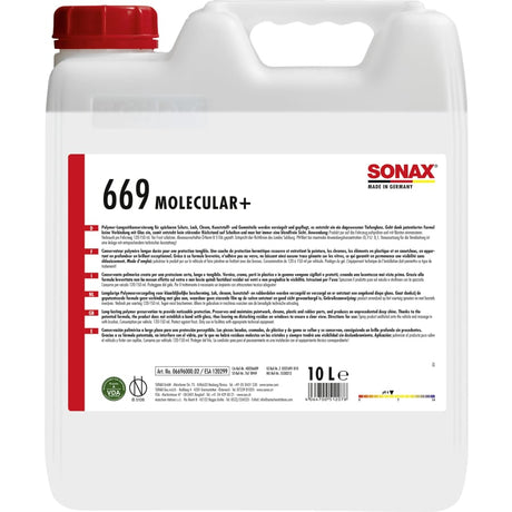 SONAX MOLECULAR+ Langzeitkonservierung – 10 Liter - Kanister