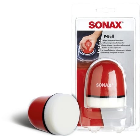 SONAX Polierball P-Ball Polierball mit abnehmbarem Schwamm