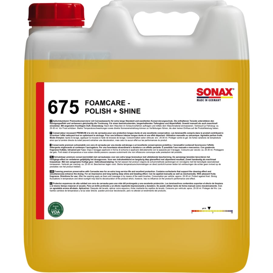 SONAX Politur Foamcare Polish & Shine 10 Liter Kanister