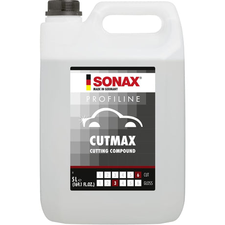 SONAX PROFILINE CutMax Schleifpaste – 5 Liter Kanister
