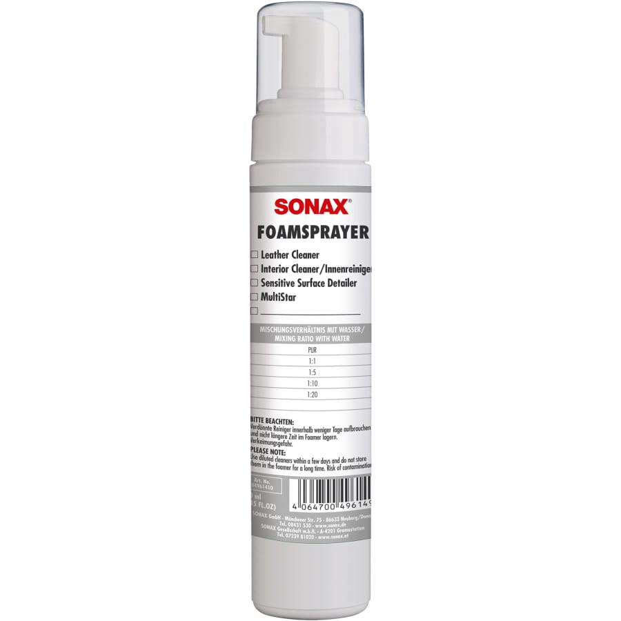 SONAX PROFILINE Foamsprayer, 250 ml – 1 Stück