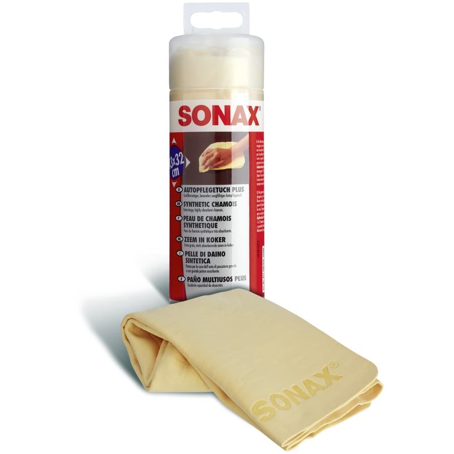 SONAX Reinigungstuch Autopflege PLUS – 1 Tuch, 43 x 32 cm