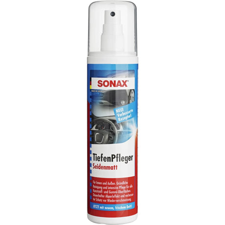 SONAX Tiefenpflege Kunststoffreiniger seidenmatt 300 ml Pumpflasche