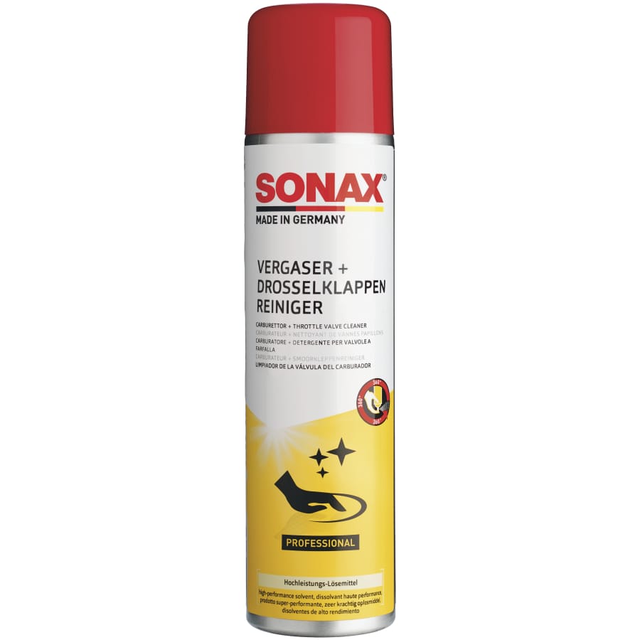 SONAX Vergaser + Drosselklappenreiniger AGRAR – 400 ml Spraydose
