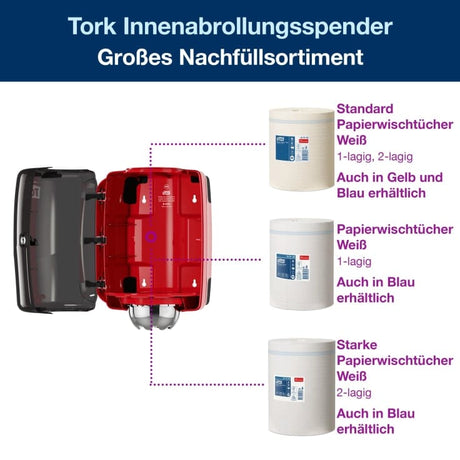 Tork Performance Innenabrollungsspender M2 Kunststoff