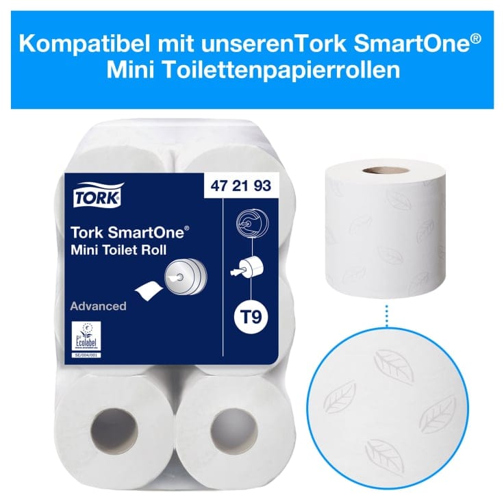Tork SmartOne Elevation Design T9 Mini Doppelrollenspender