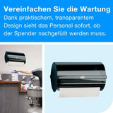 Tork Kleinrollenspender W5 Wischtuchspender schwarz