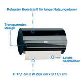 Tork Kleinrollenspender W5 Wischtuchspender schwarz