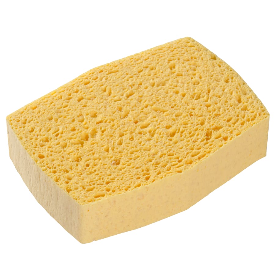 Spontex Azella 93 Schwamm, Zelluloseschwamm, beige 1 Karton = 8 Packungen à 10 Schwämme