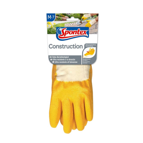 Spontex Construction (Typ 4) Werkzeug Handschuhe Größe: Gr. 7-7,5