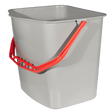 SPRiNTUS 17 Liter Eimer für Reinigungswagen Rot