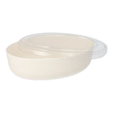 Starpak "Cella" Deckel für Mehrweg-Schalen, oval, 10,5 x 15,5 cm