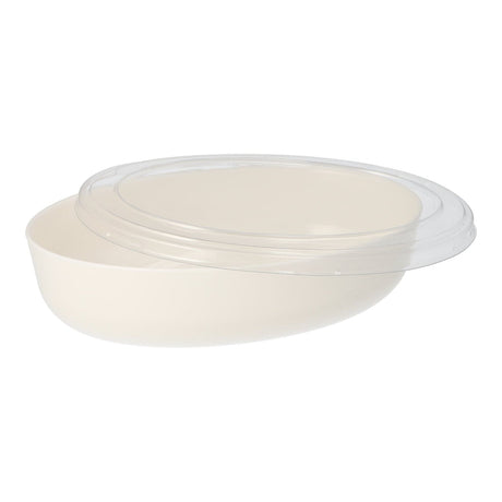 Starpak "Cella" Deckel für Mehrweg-Schalen, oval, 13,5 x 20,5 cm