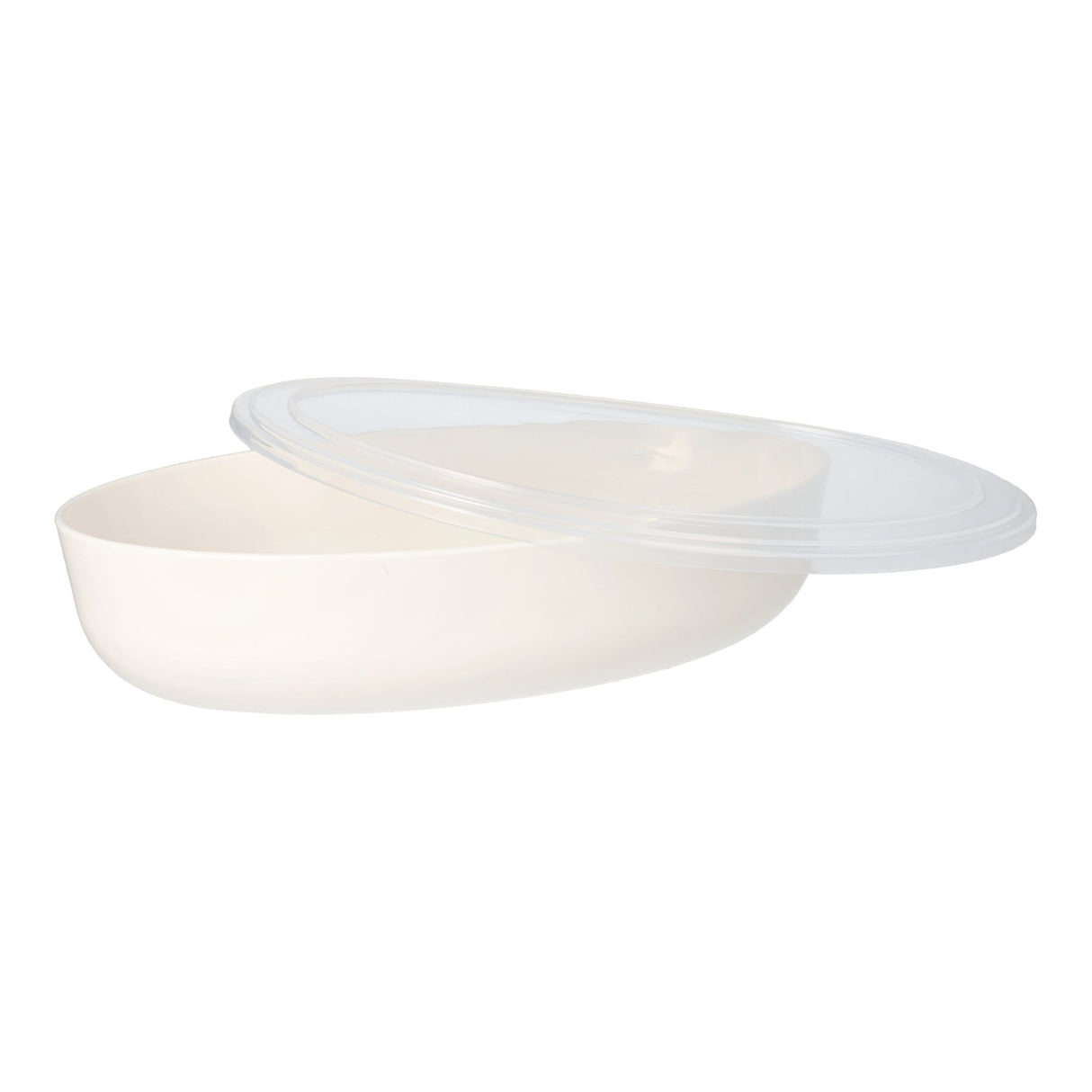 Starpak "Cella" Mehrweg-Schalen oval, 1600 ml, weiß