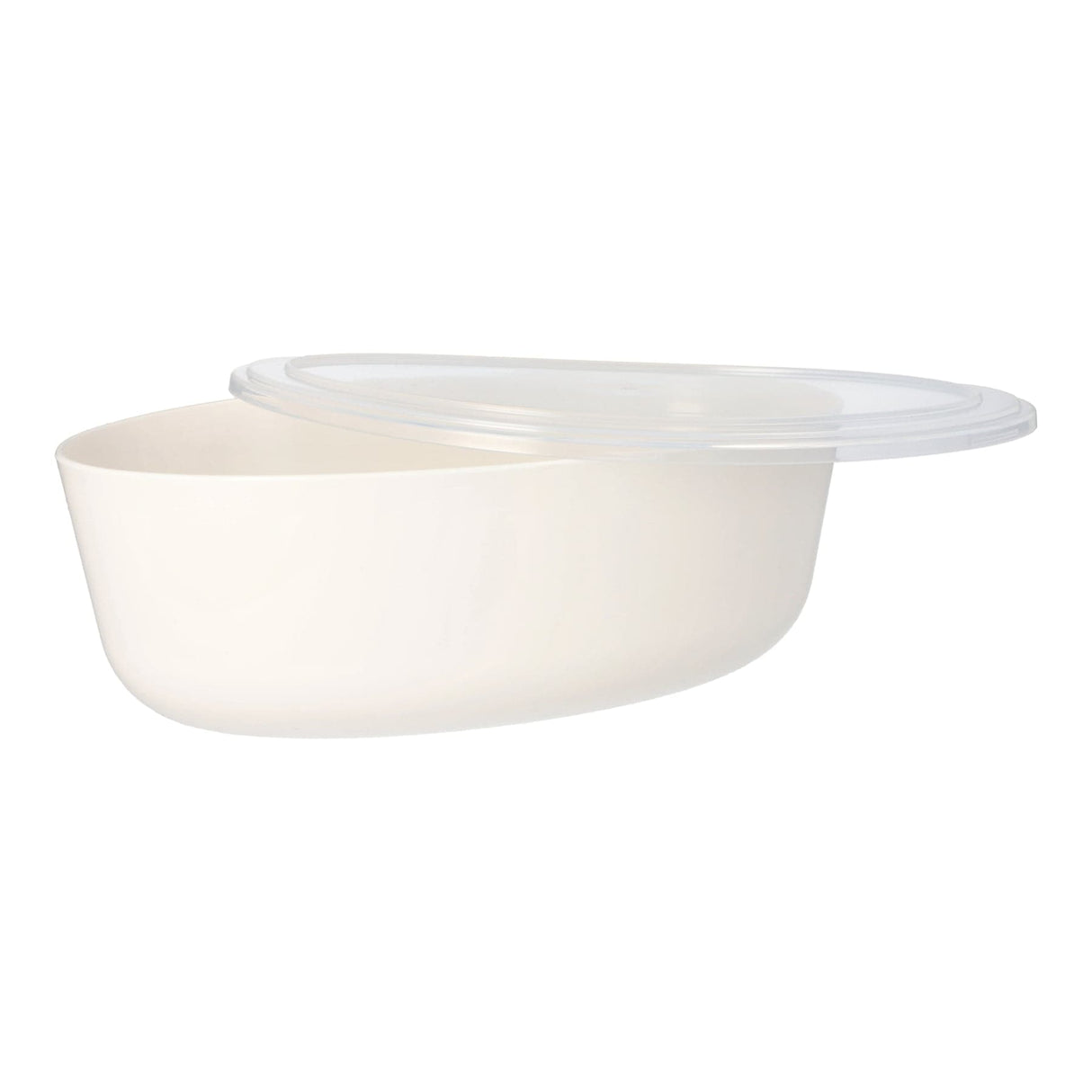 Starpak "Cella" Mehrweg-Schalen oval, 2400 ml,  weiß