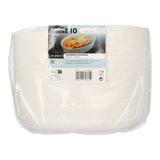 Starpak "Cella" Mehrweg-Schalen oval, 2400 ml, weiß