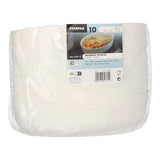 Starpak "Cella" Mehrweg-Schalen oval, 2400 ml, weiß