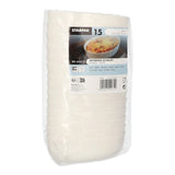 Starpak "Cella" Mehrweg-Schalen oval, 450 ml, weiß