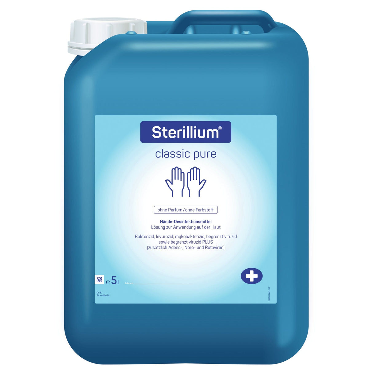 Sterillium classic pure Händedesinfektionsmittel Inhalt: 5 Liter Kanister