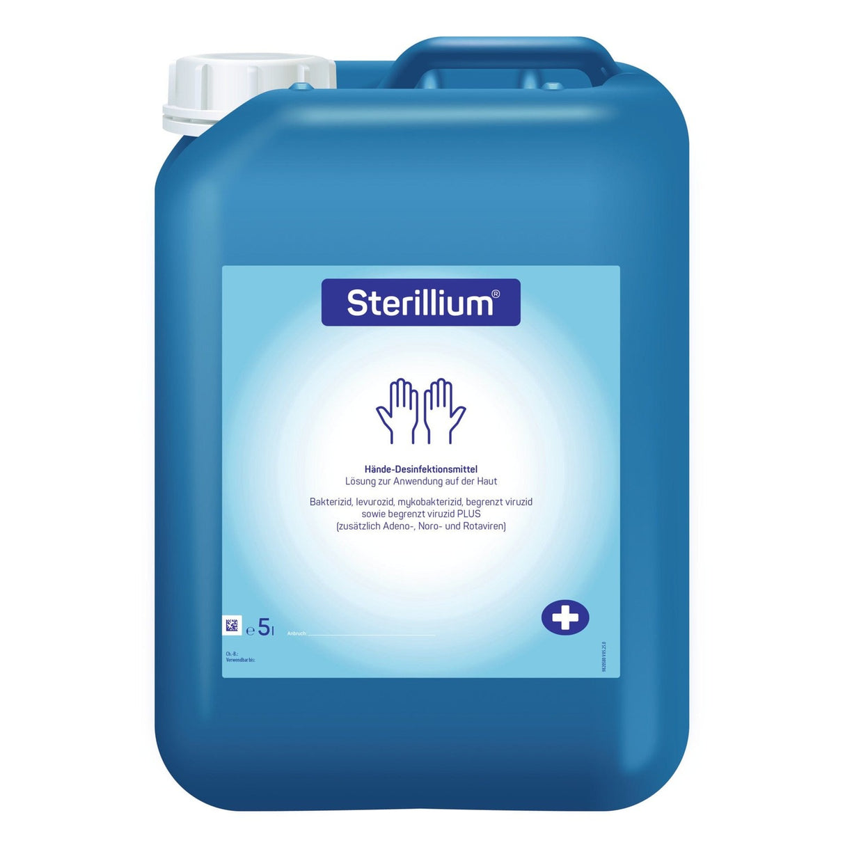 Sterillium Händedesinfektionsmittel – Hautfreundliche Desinfektion für Hände & Haut Inhalt: 5 Liter Kanister