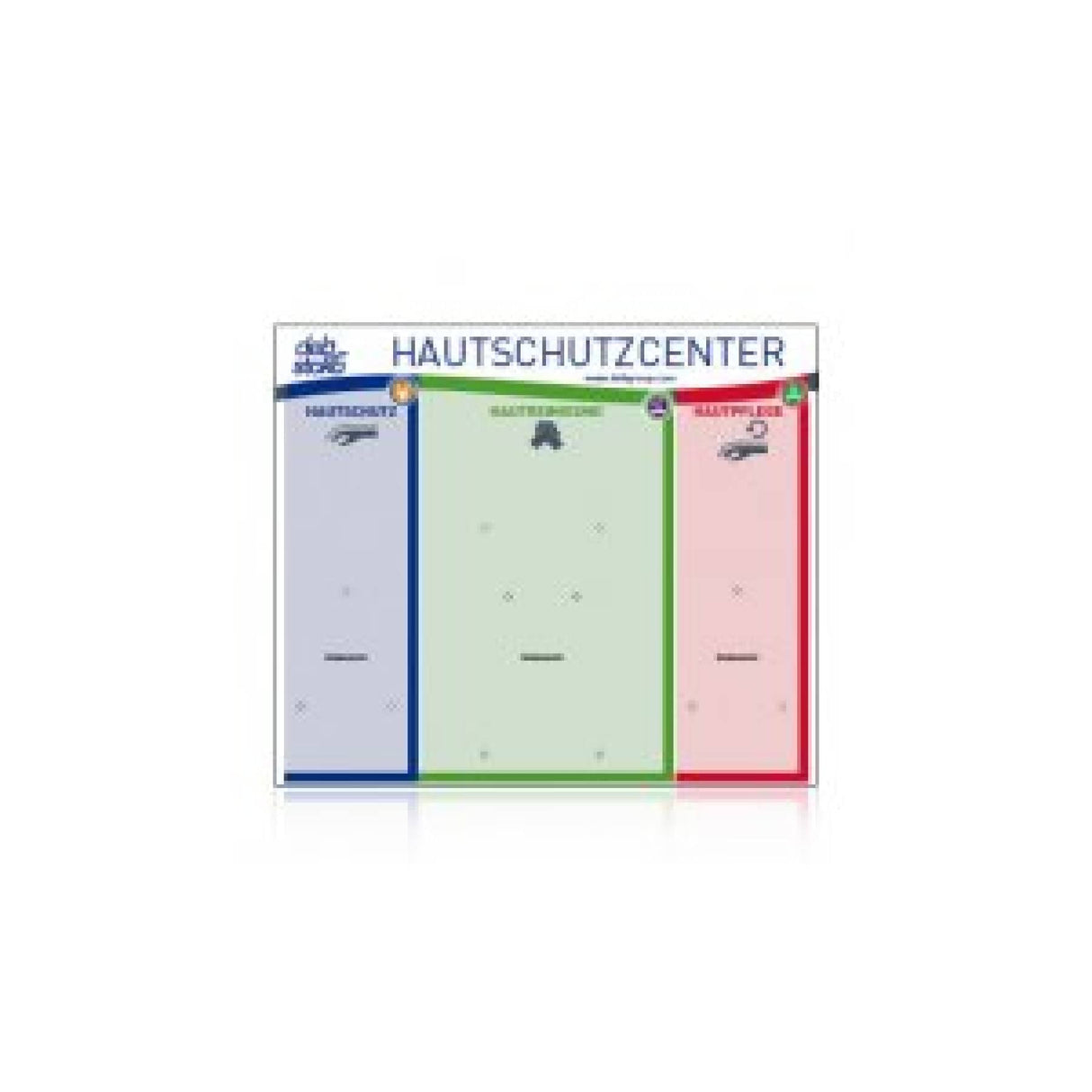 STOKO® Hautschutzcenter Spendertafel Klein