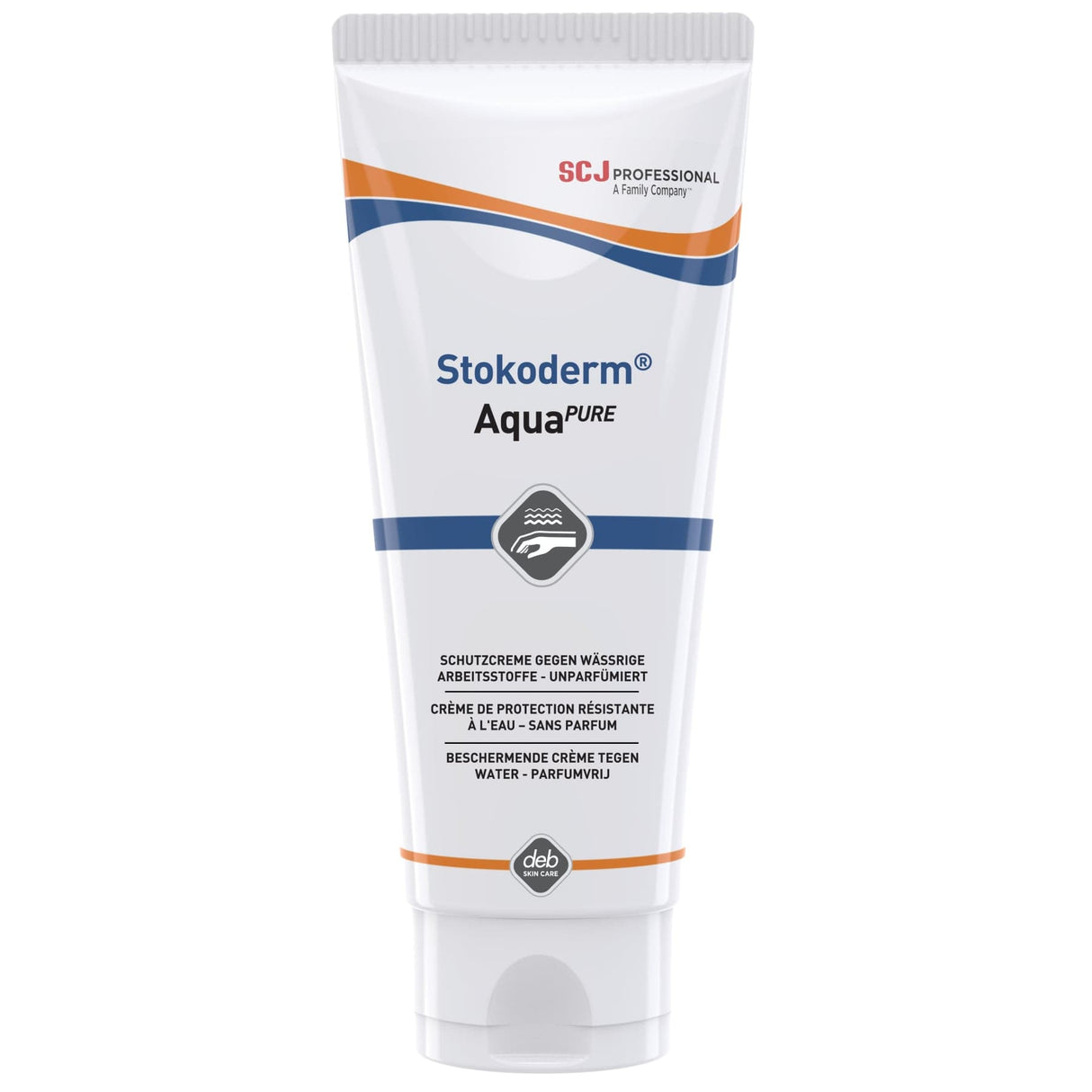 Stokoderm® AQUA PURE Hautschutzcreme 1 Karton (12 Tuben × 100 ml)
