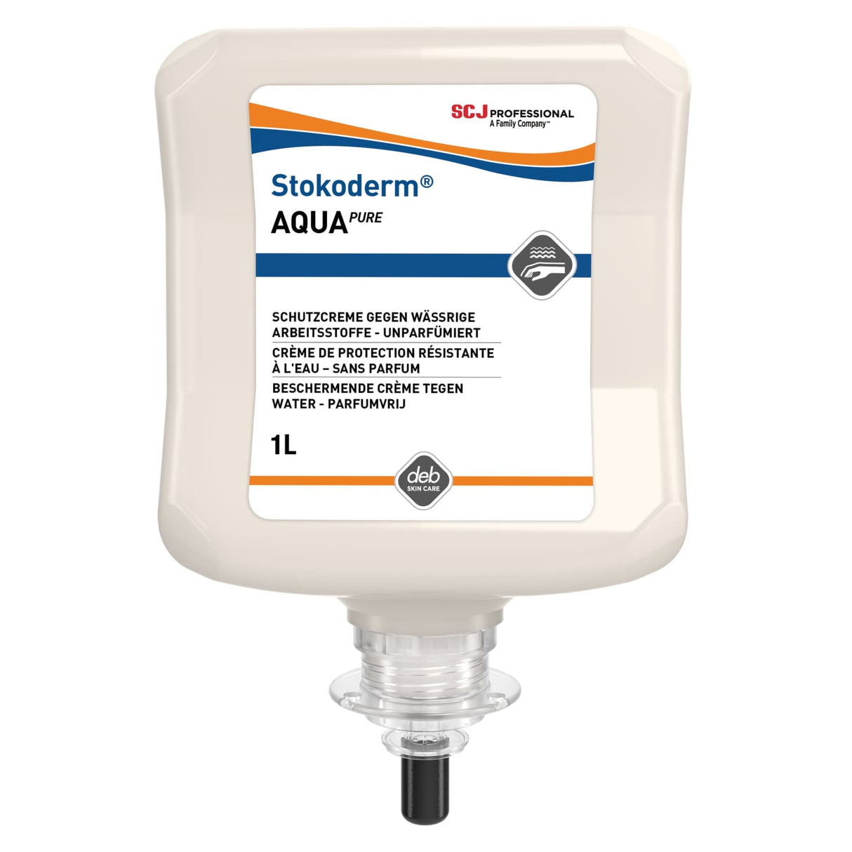 Stokoderm® AQUA PURE Hautschutzcreme 1 l