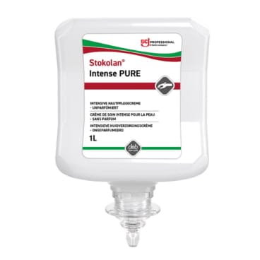 Stokolan® Intense PURE Hautpflegecreme, unparfümiert 1000 ml Kartusche (Karton, 6 Stück)