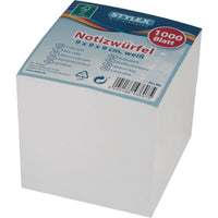 STYLEX Notizwürfel 9 x 9 x 9 cm