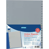 STYLEX Ordner-Register A–Z, DIN A4