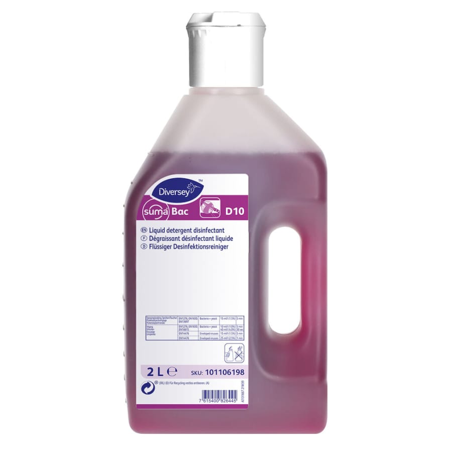 Suma Bac D10 Desinfektionsreiniger 2 Liter - Flasche
