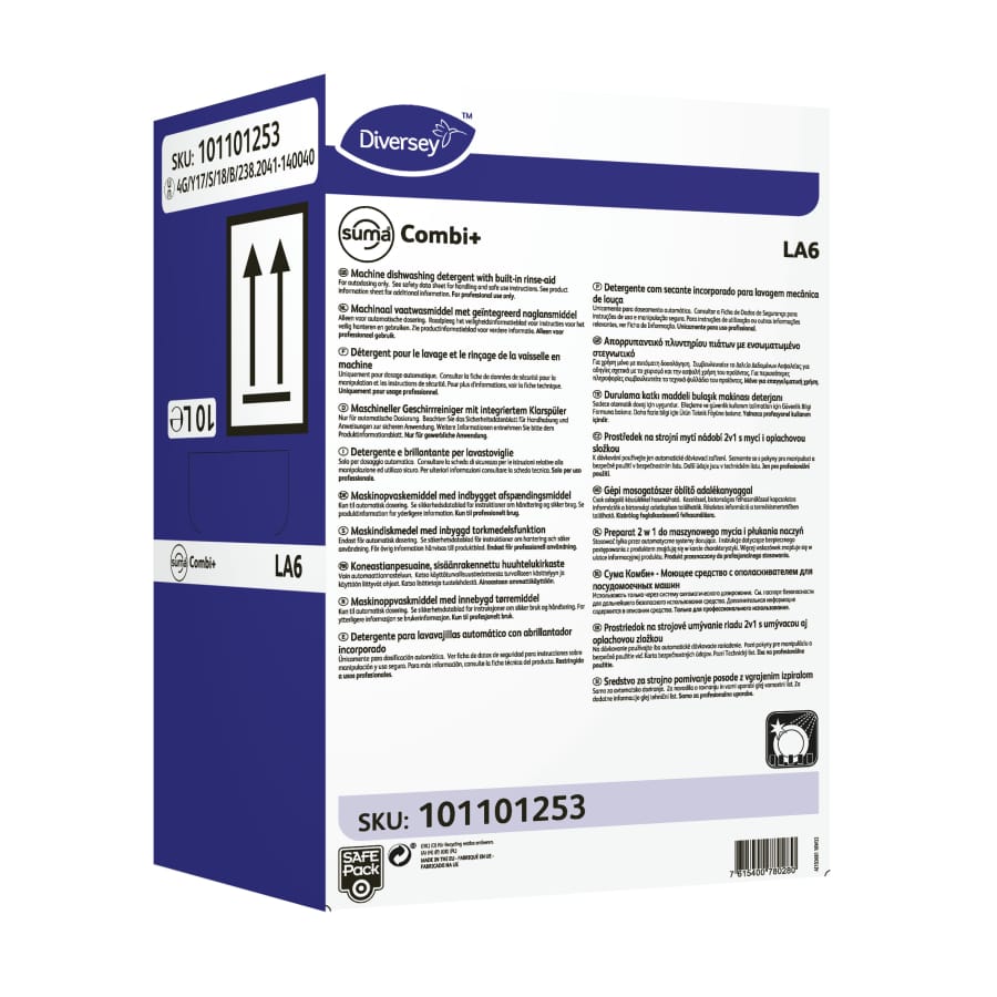 Suma Combi+ Geschirrreiniger LA6 10 Liter - Safepack