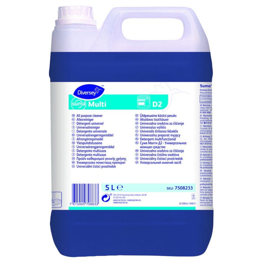 Suma Multi D2 Universalreiniger, mildalkalisch 5 Liter - Kanister