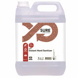 SURE Instant Hand Sanitizer Händedesinfektion 5 Liter - Kanister