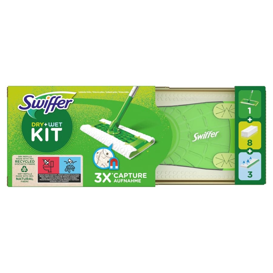 Swiffer Dry and Wet Bodenwischer Set, Systemstarter