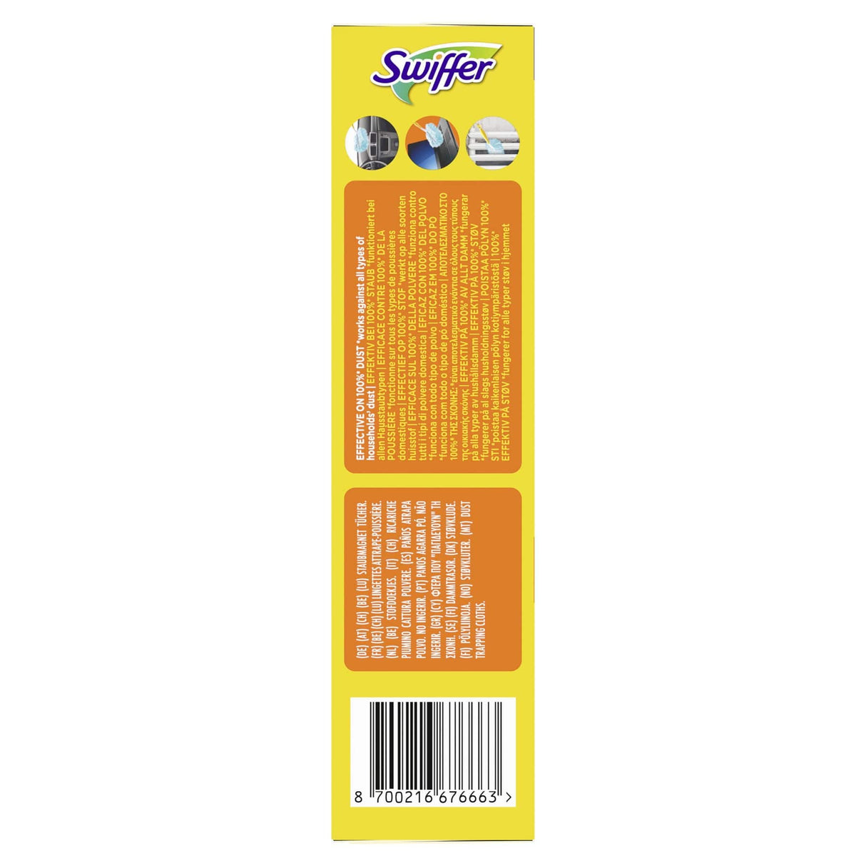 Swiffer Staubmagnet Nachfülltücher, 4er