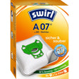 Swirl® A 07 Ecopor® Staubsaugerbeutel Vorteilspack für AEG