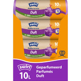 Swirl®  Duft - Müllbeutel Reißfest, Vanille-Lavendel, 10 Liter 1 Karton = 12 Rollen à 14 Beutel